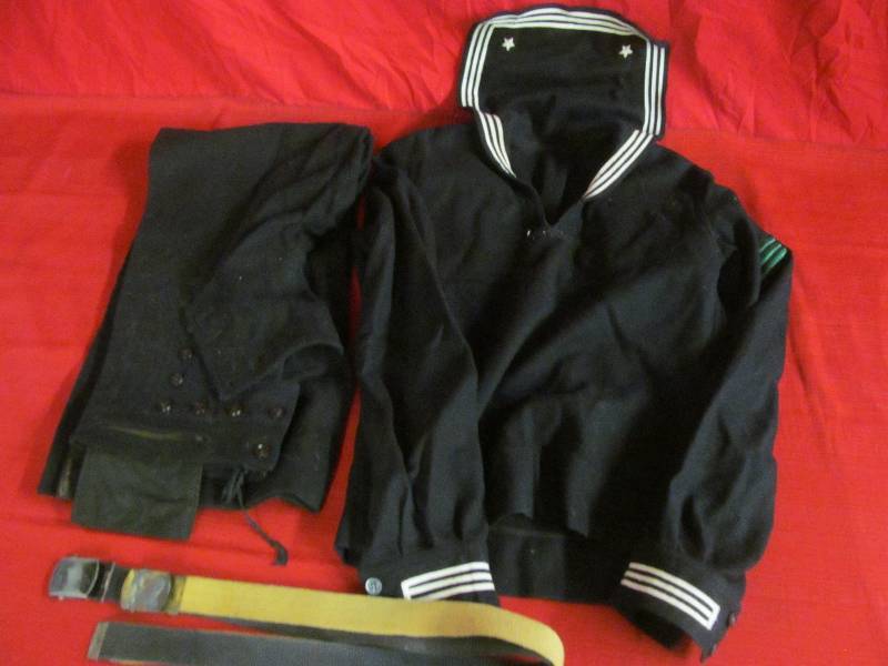 lot 29 image: vintage sailors uniform