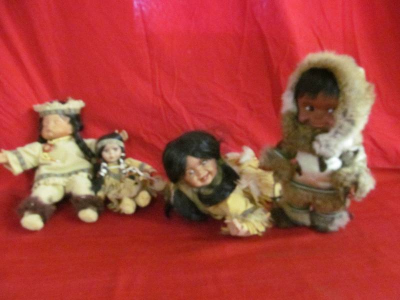 lot 73 image: dolls