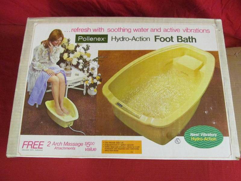 lot 75 image: Pollenex footbath