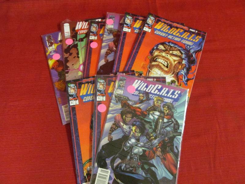 lot 87 image: Image Wildcat comics