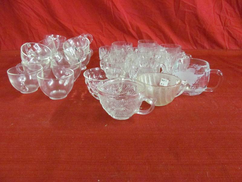 lot 141 image: punch glasses