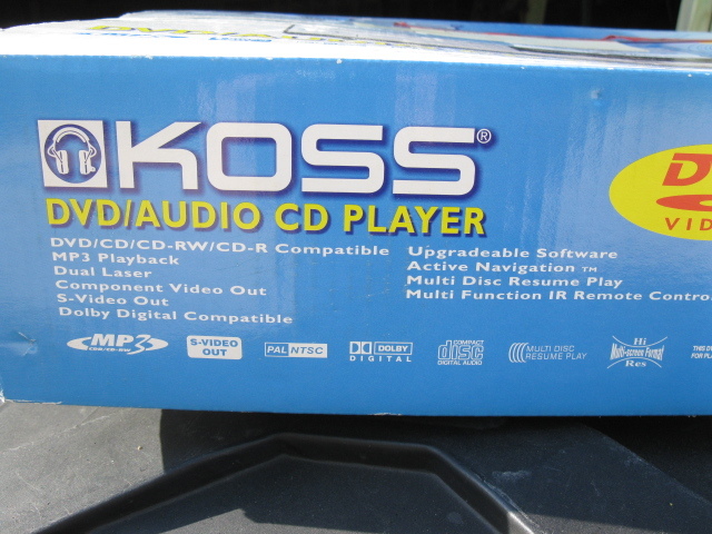 lot 169 image: Koss DVDCD player