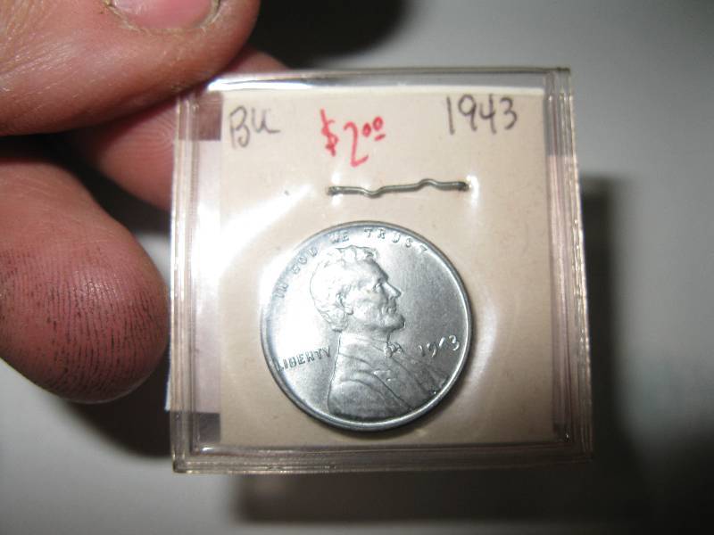 lot 249 image: 1943 Silver penny