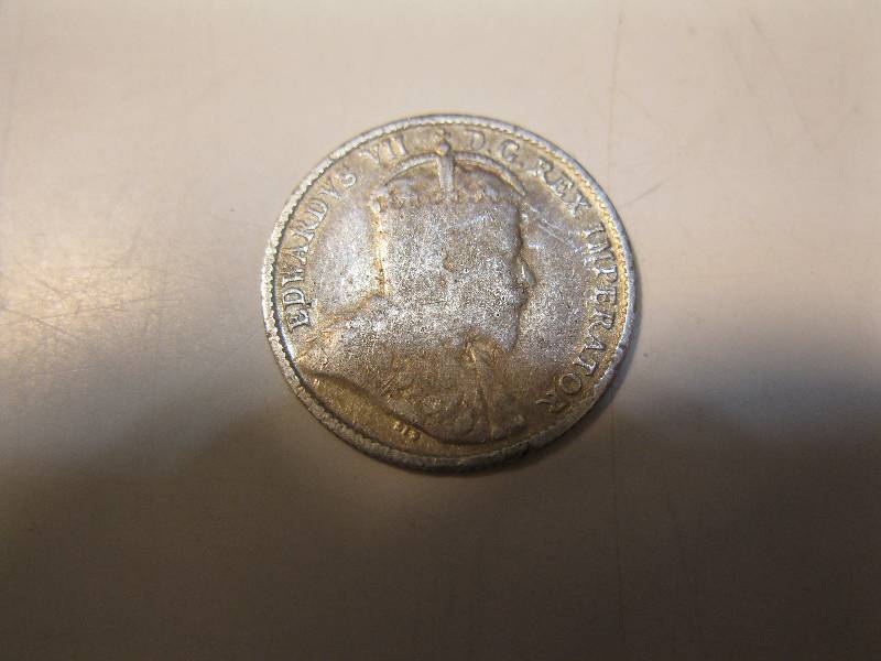 lot 261 image: 1905 Canada 5 cent piece