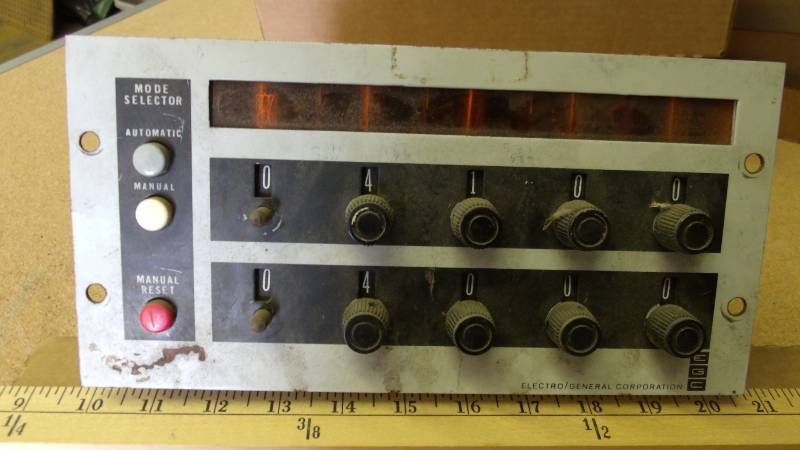 lot 542 image: Electro General Corp Mode Selector