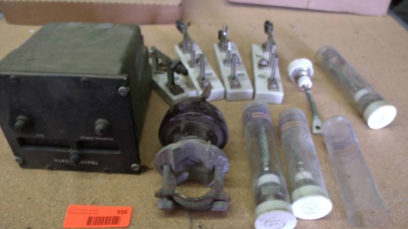 lot 556 image: Current Switches, Semi Conductors, Autonetics Aviation Tracking Data