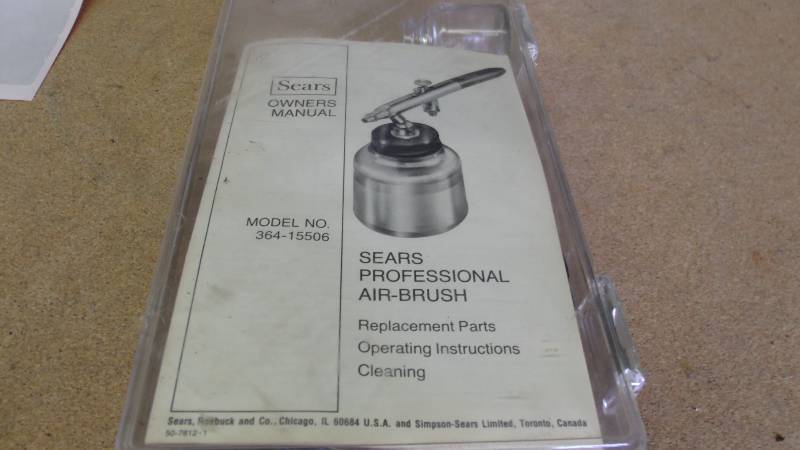 lot 557 image: Sears Professional Air Brush