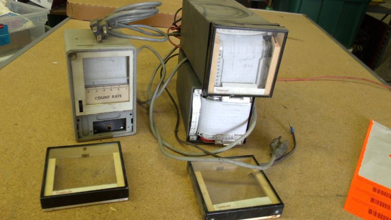 lot 560 image: Rustrak Instruments Strip Chart Recorders