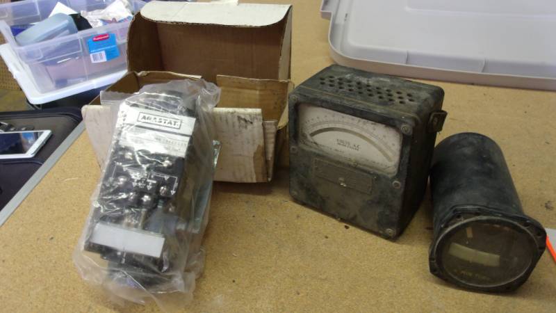 lot 561 image: Agastat 7000 Series Timing Relay, Volt Meter, Indicator instrument