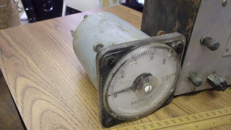 lot 599 image: GE AC Wattmeter