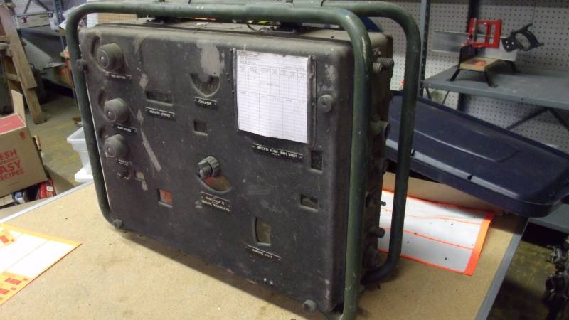 lot 584 image: AC Spark Plug Div GMC, Computer Bomsight Type T-1-A Military Bomber Computer