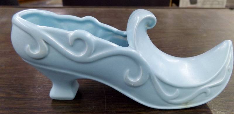 Blue Slipper Planter