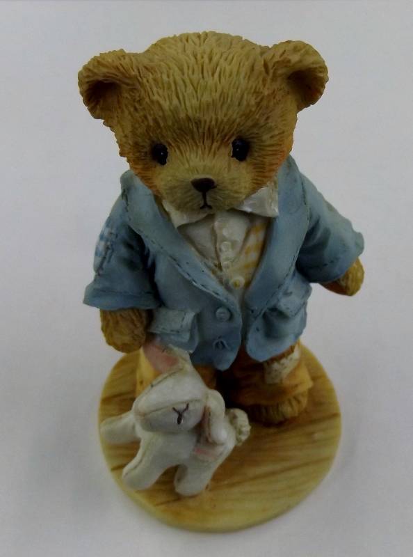 Hamilton Gifts Bear with Bunny figurine, Jeremy Friends ike You Are Precious and Few