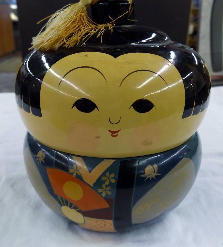 Oriental Covered Trinket box
