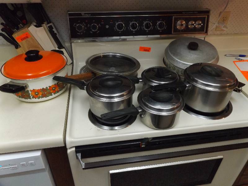 Lot of pots and pans