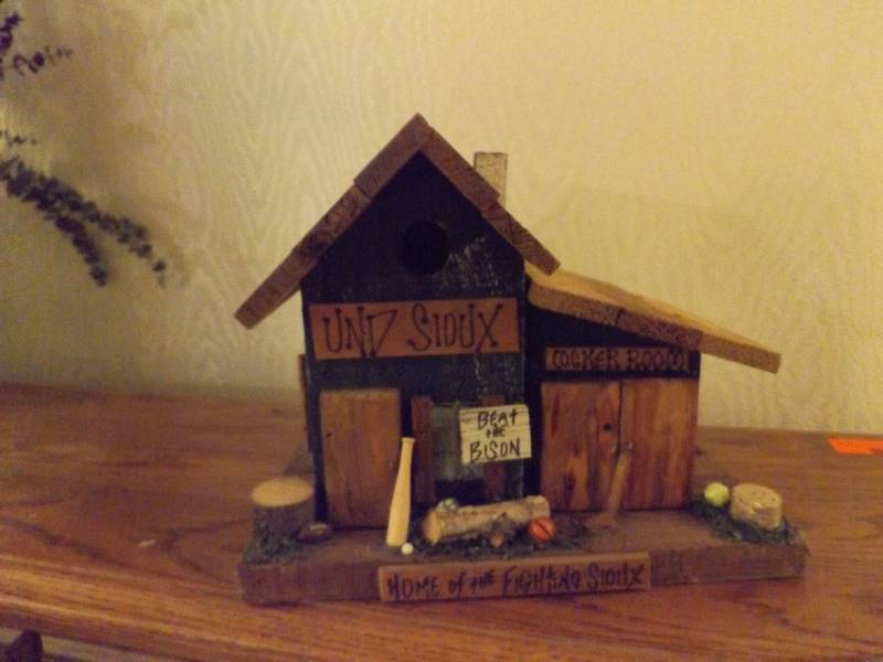 UND Fighting Sioux Birdhouse