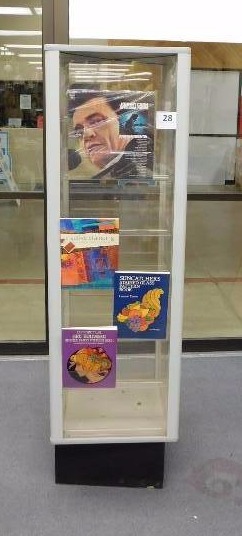 4 sided rotating display for record albums magazines and more