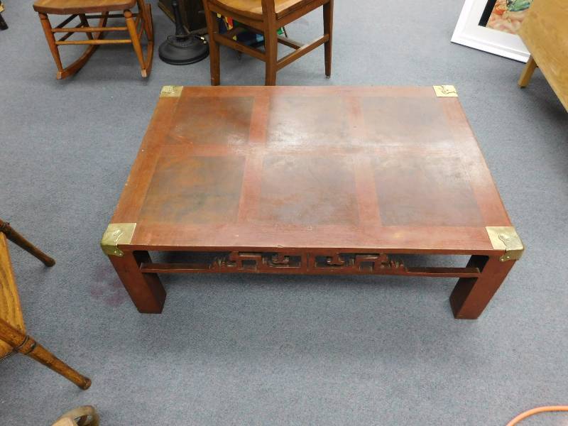 oriental style coffee table