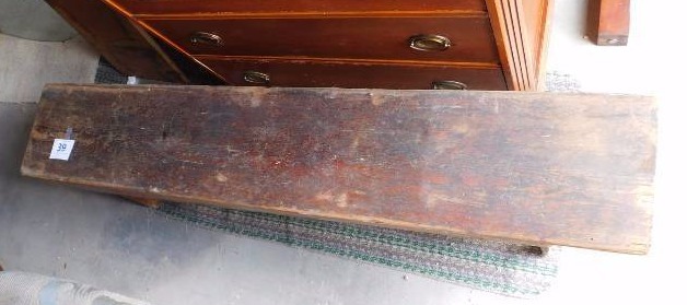Vintage farm bench