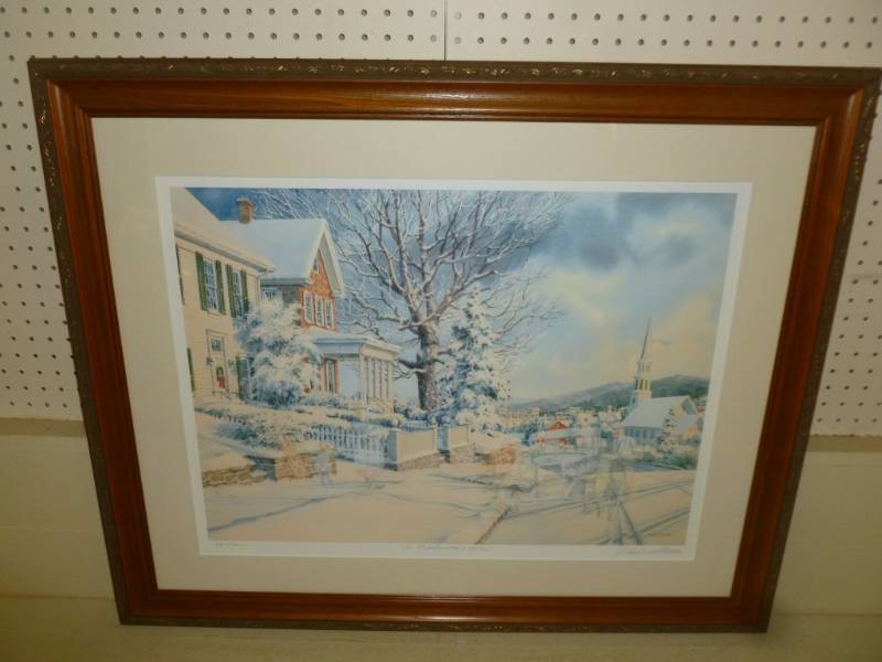 lot 1 image: Charles Peterson Print