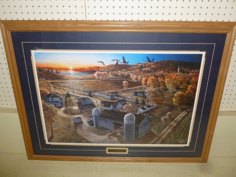 lot 2 image: Jim Hansel Print