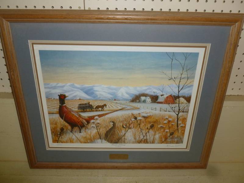 lot 3 image: Les Kouba Print