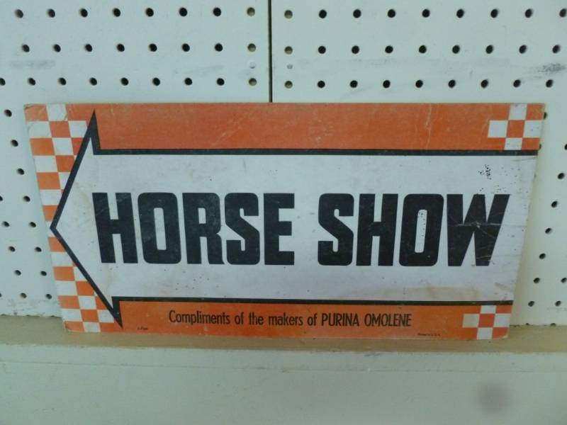 lot 27 image: Vintage County Fair Sign