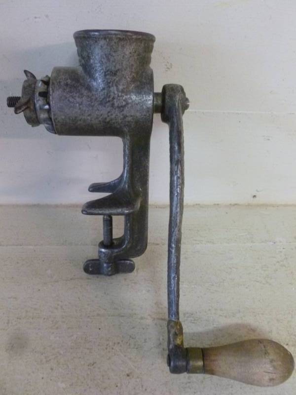 lot 46 image: Antique Meat Chopper