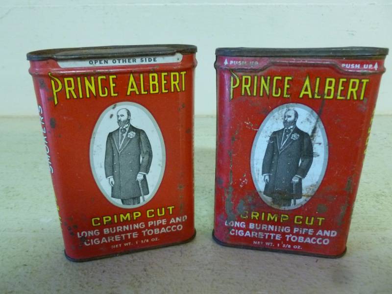 lot 74 image: Vintage Tobacco Cans