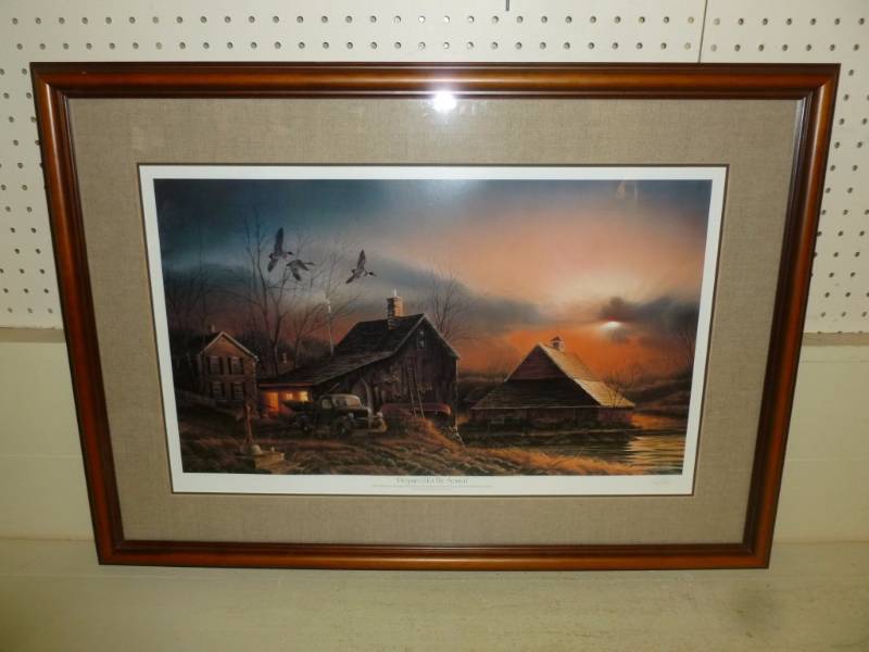 lot 151 image: Terry Redlin Print