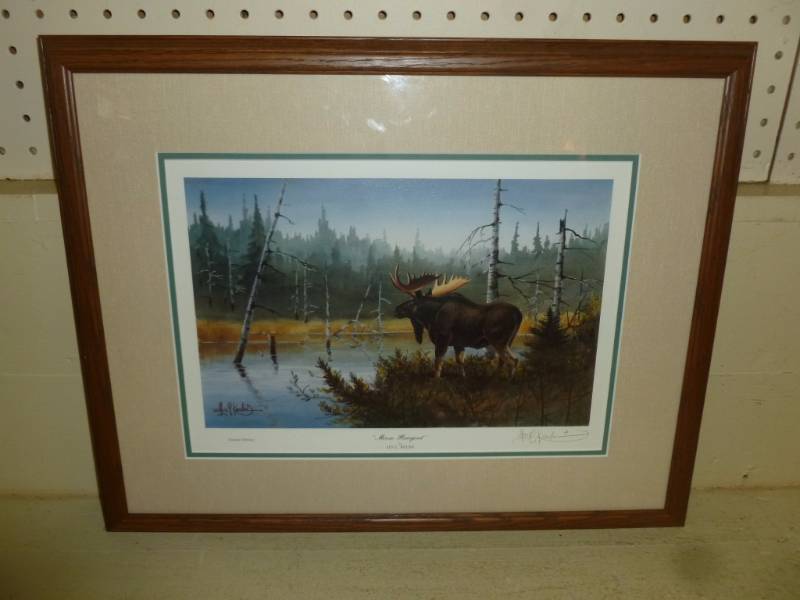 lot 158 image: Les Kouba Print