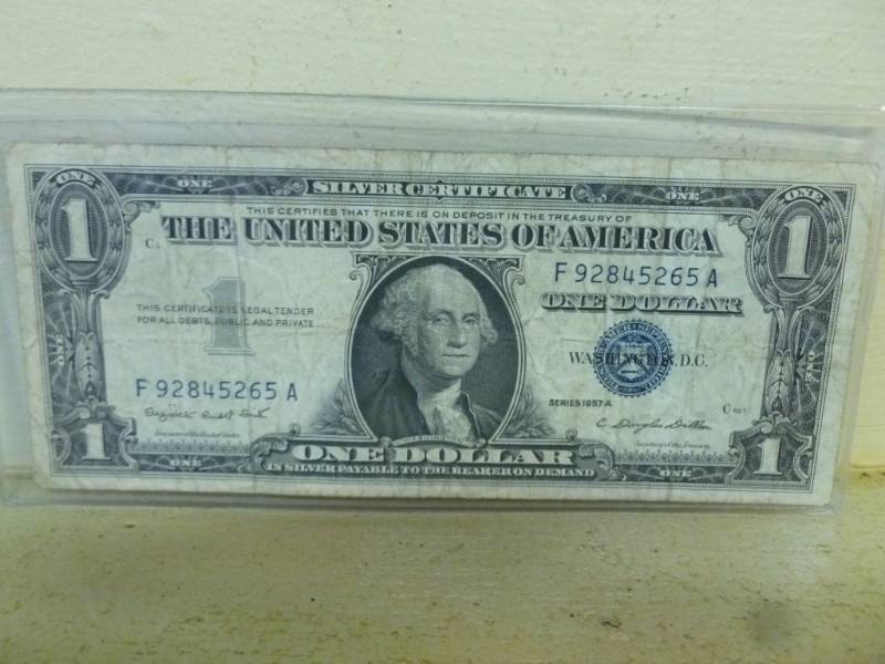 lot 173 image: Vintage Silver Certificate