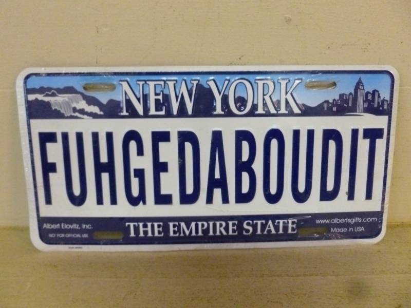 lot 186 image: Metal Sign