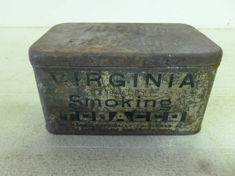 lot 297 image: Vintage Tobacco Can