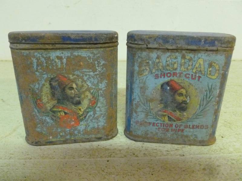 lot 300 image: Vintage Tobacco Cans
