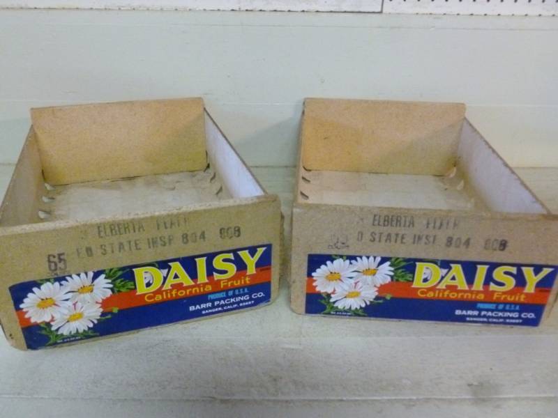 lot 328 image: Vintage Fruit Crate