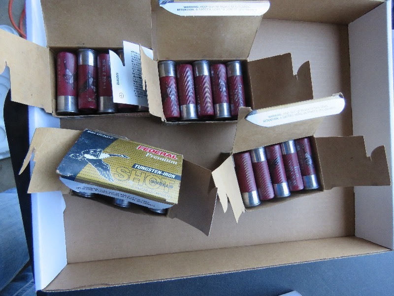 tungsten-iron shot shells
