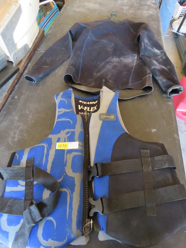 Life Jacket, wet suit jacket