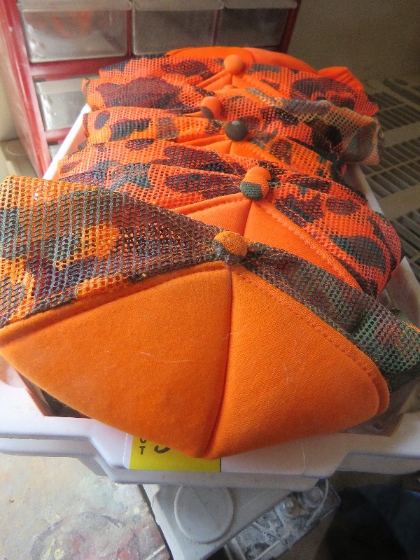 Blaze Orange Caps