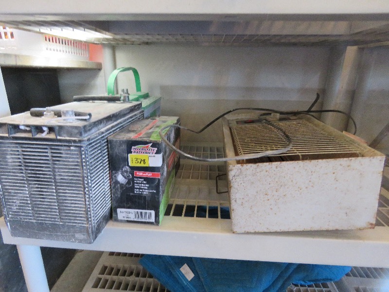 Batteries and heater