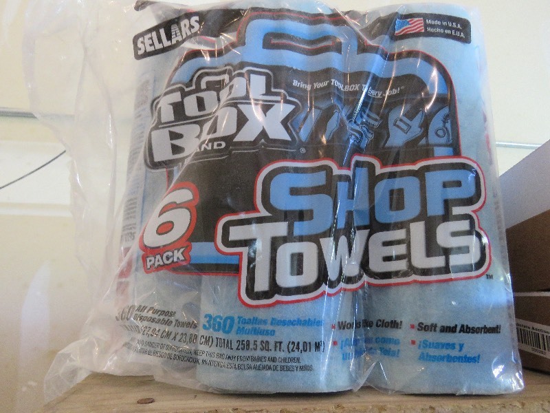 shop towels