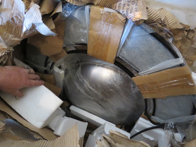 fire pit- new in box