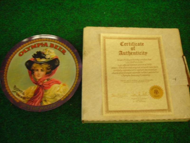 Certified Limited Edition - Olympia Girl - Collector Plate