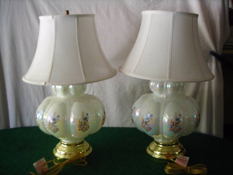 Pair Of Lamps With Shades (24 Inch)
