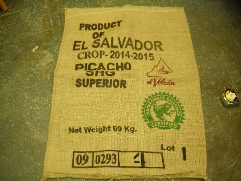 Burlap Coffee Bean Sack 29x40