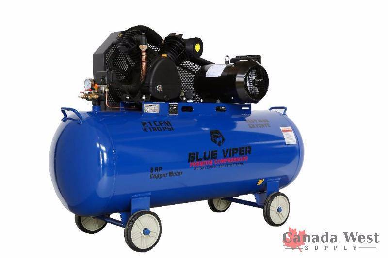 NEW 80 GALLON 5 HP AIR COMPRESSOR 220V 1 PH  60 HZ VPRH02