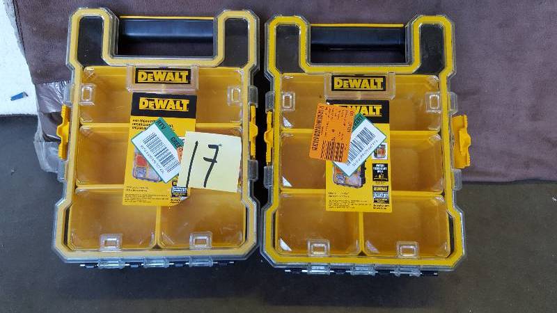 lot 17 image: Lot of 2 Dewalt  Pro Organizer