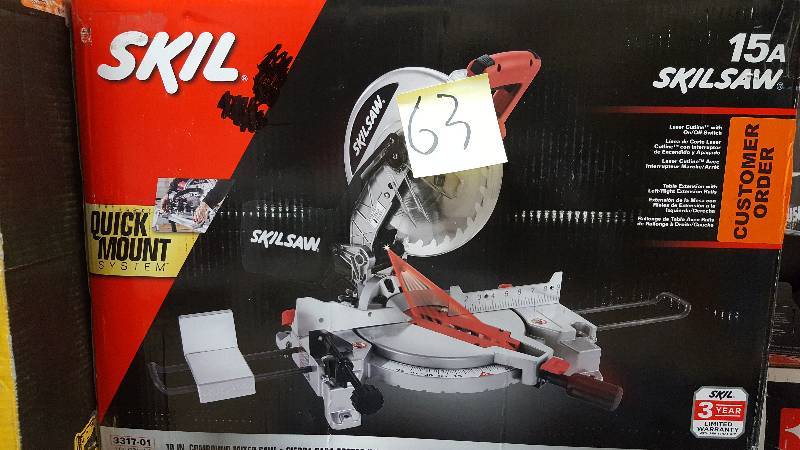 lot 63 image: Skill Skillsaw 15 A New