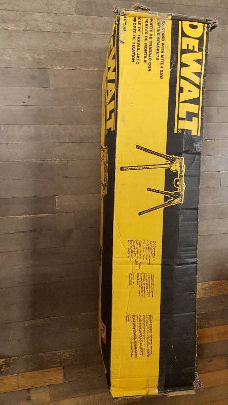 lot 64 image: DEWALT Heavy Duty Work Stand DWX725B NEW