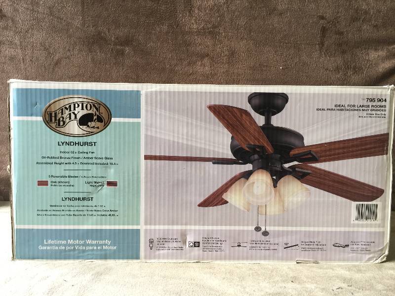 Oil-Rubbed Bronze Ceiling Fan Replacement Parts Lyndhurst 52 in 